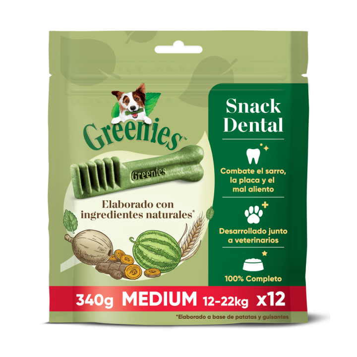 GREENIES Snack Dental 100% Natural para perros...