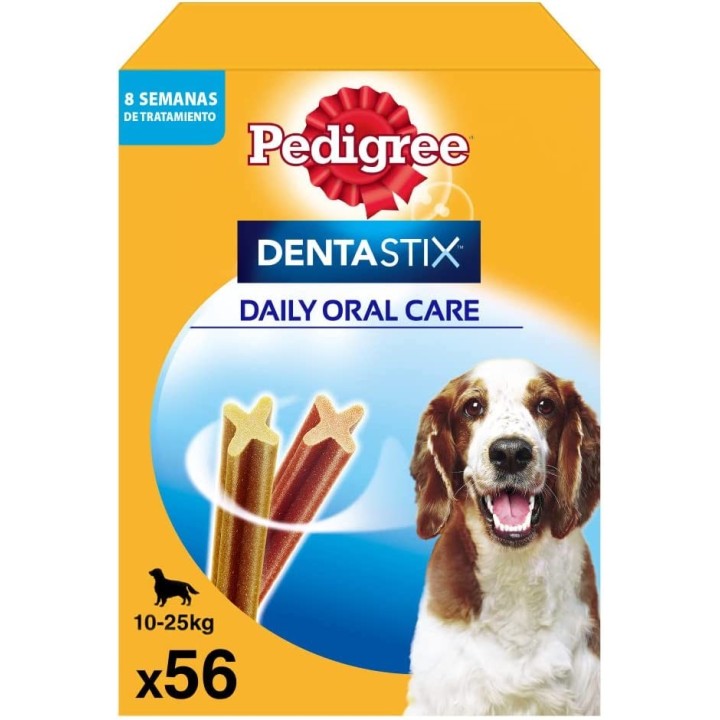 DENTASTIX Pedigree Snack Dental Perros Medianos 56...