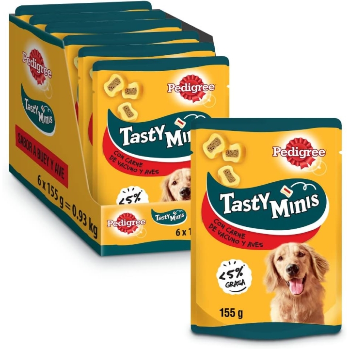 PEDIGREE Tasty Mini Snacks para Perros Sabor Buey y...