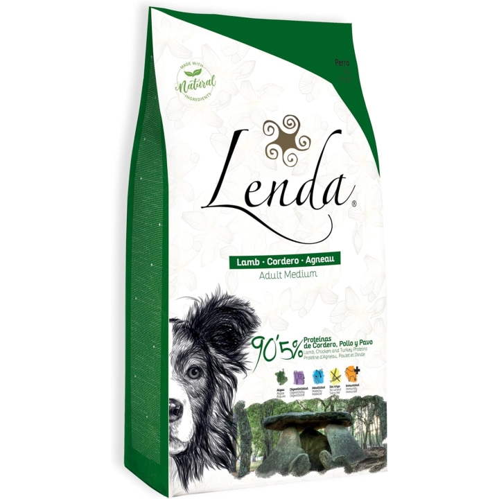 LENDA Lamb 12 KG - Pienso para Perros con Cordero...