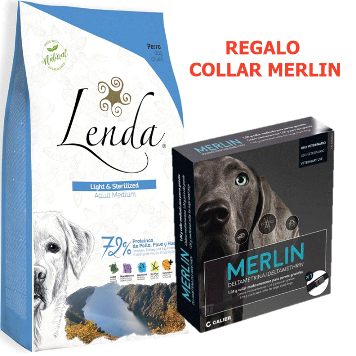 LENDA Light 12 KG - Pienso para Perros Adultos con...