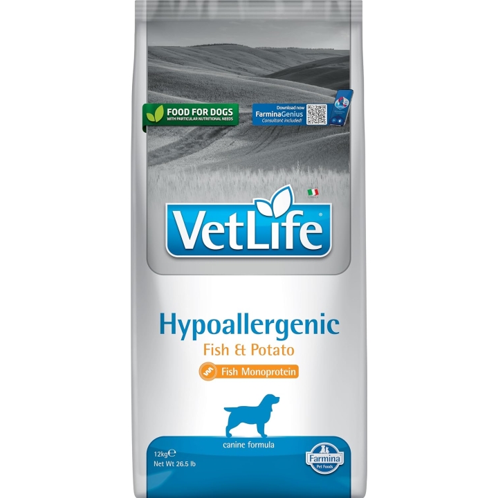 FARMINA Vet Life Perro Hypoallergenic  Fish y Potato...