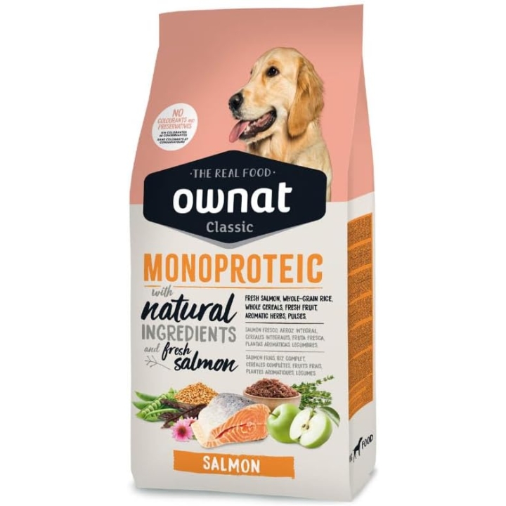 OWNAT Classic Perro Monoproteico Salmon 12 KG