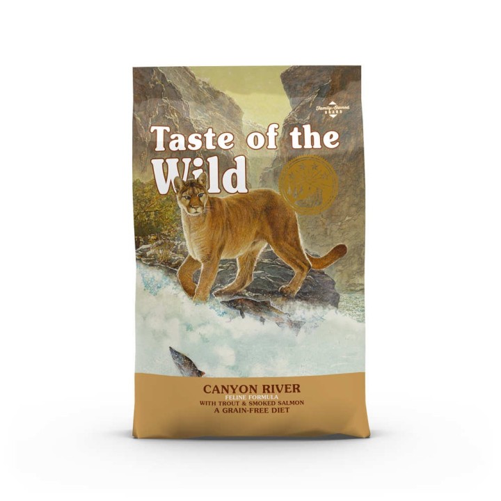 TASTE OF THE WILD Cat Canyon River con Trucha y...