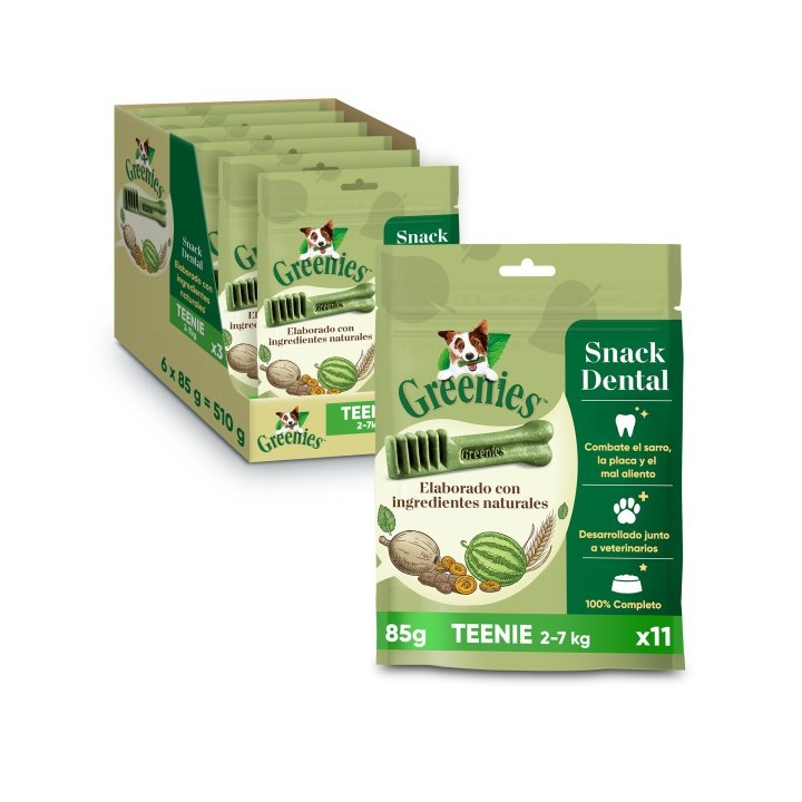 Greenies Snack Dental 100% Natural para perros Mini...