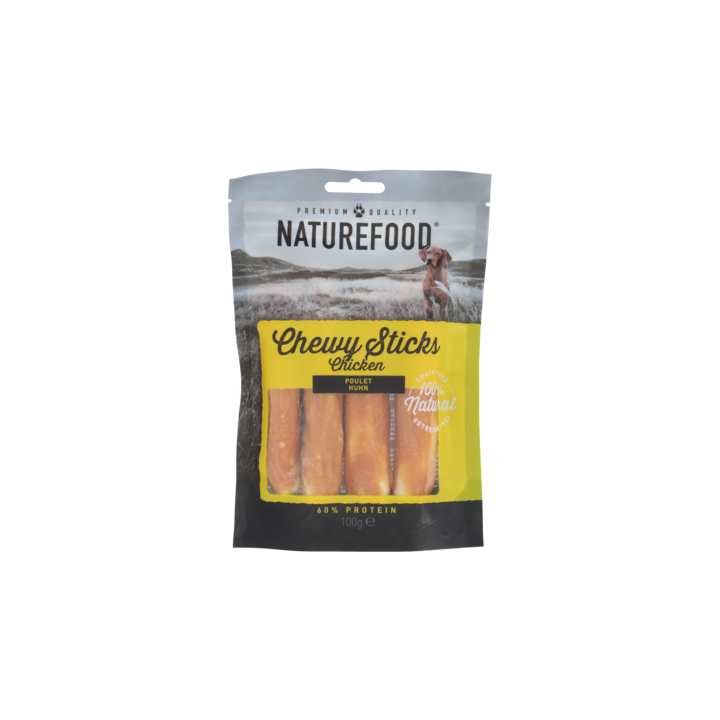 NATUREFOOD Chewy Sticks Chiken 100g